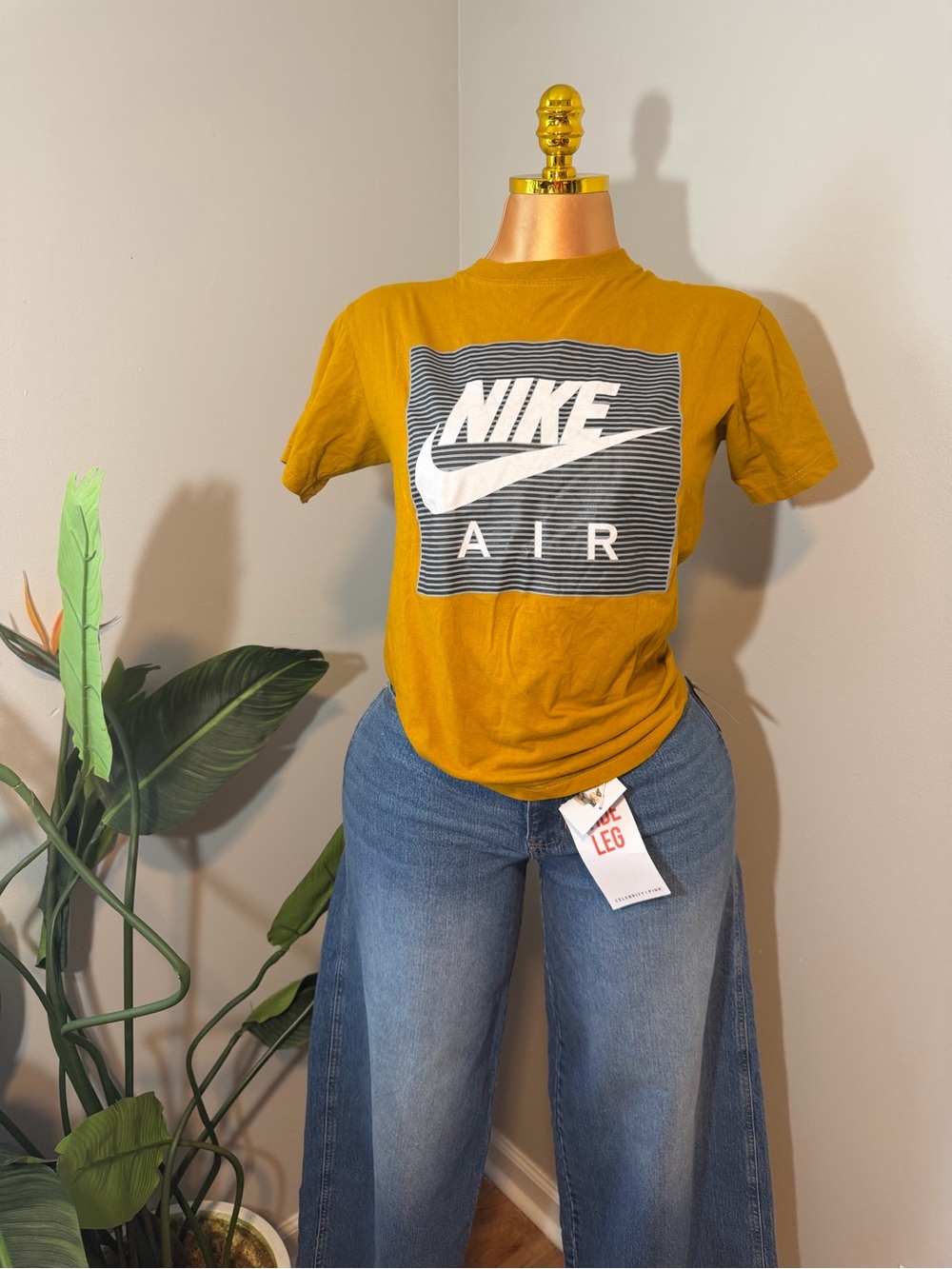 Nike Gold/Yellow Air Graphic Tee
